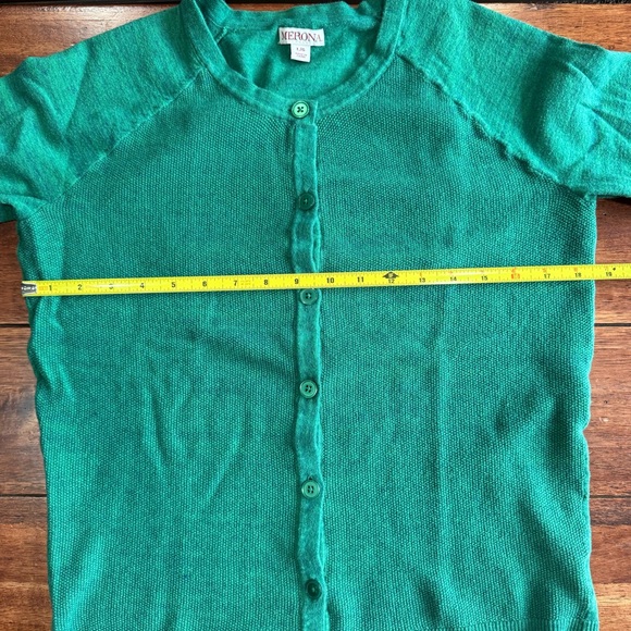 Women’s Merona Green Cardigan Size Large - Picture 8 of 9